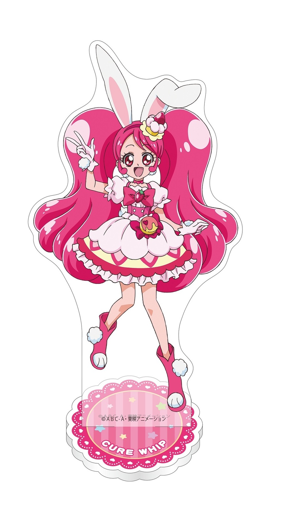 Kirakira Precure A La Mode Acrylic Stand Cure Whip キラキラ プリキュアアラモード アクリルスタンド キュアホイップ Anime Goods Illustrations