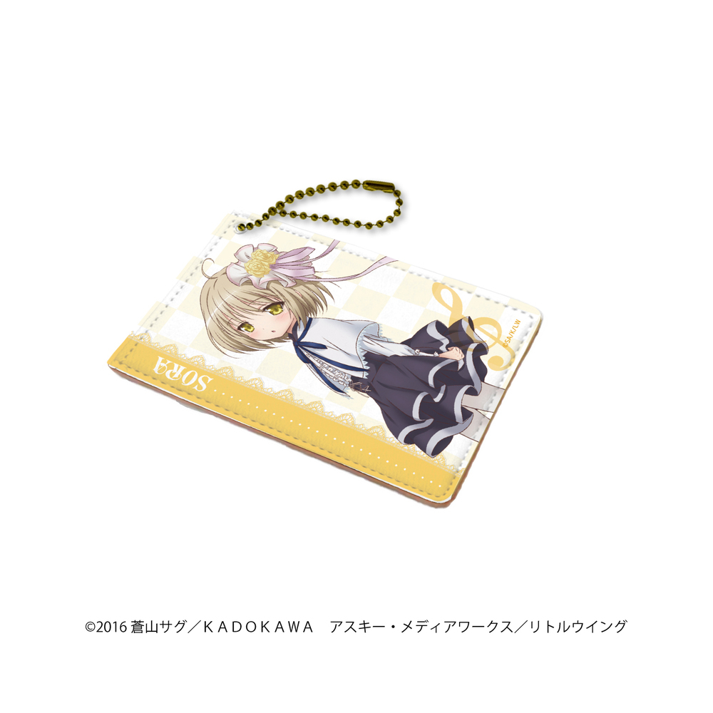 Chara Pass Case Angels 3piece 03 Kaneshiro Sora キャラパス 天使の3p 03 金城そら Anime Goods Card Phone Accessories