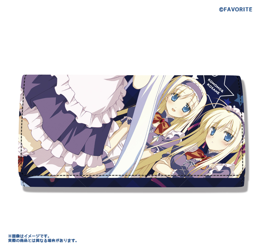 Hoshizora No Memoria Folding In Half Long Wallet Milky Way Ver 星空のメモリア 二つ折りウォレット ミルキーウェイver Anime Goods Bags Accessories