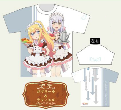 Gabriel Dropout Original Illustration Full Graphic T Shirt Gabriel Raphiel L Size ガヴリールドロップアウト 描き下ろしフルグラフィックtシャツ ガヴリール ラフィエル L Anime Goods Fashion Clothes