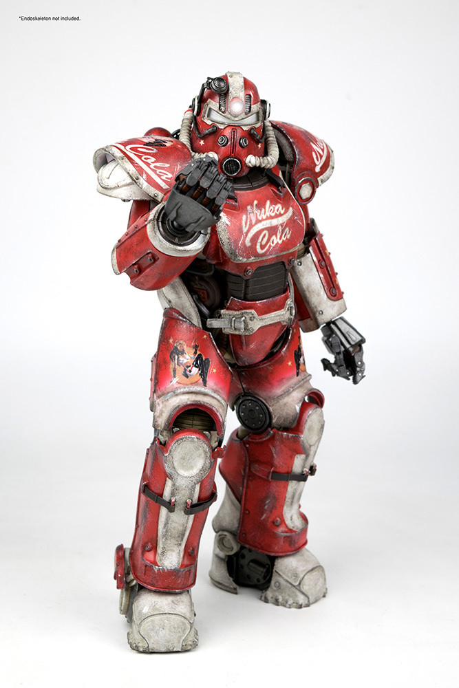 Fallout 4 T 51 Power Armor Nuka Cola Armor Pack フォールアウト4 T 51 パワーアーマー ヌカコーラ アーマー パック Figures Action Figures Kuji Figures