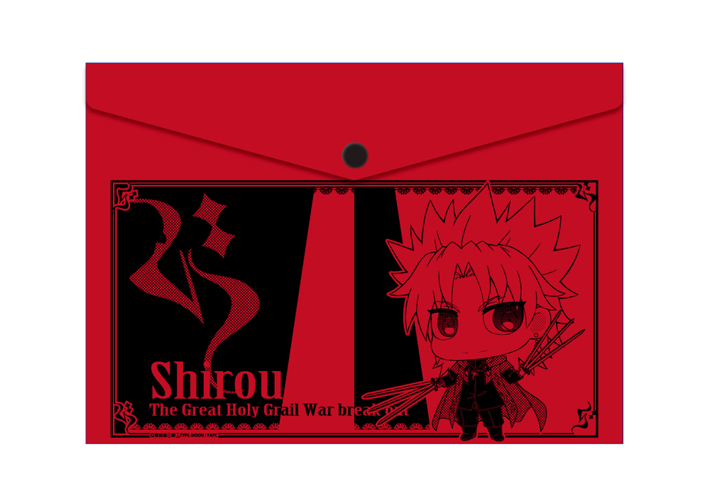 Fate Apocrypha Flat Case Shirou Kotomine Fate Apocrypha フラットケース シロウ コトミネ Anime Goods Card Phone Accessories