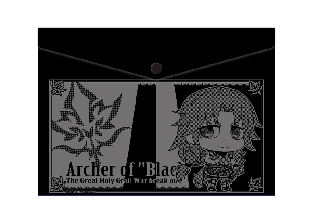 Fate Apocrypha Flat Case Black Archer Fate Apocrypha フラットケース 黒のアーチャー Anime Goods Card Phone Accessories