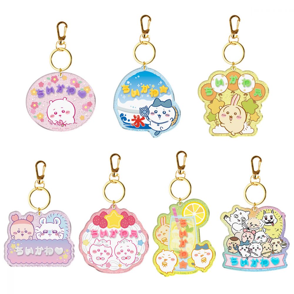 Chiikawa Pachipachi Deco Name (SET OF 7 PIECES)