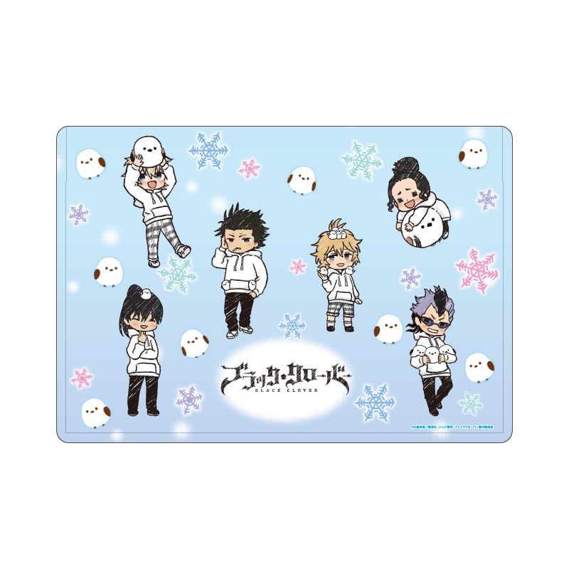 Chara Clear Case Black Clover 08 Shimaenaga Ver. (Graff Art Illustration)