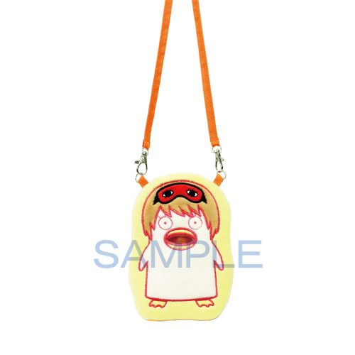 Gintama Kabutte Elizabeth Pouch C Okita Sogo 銀魂 かぶってエリザベスポーチ C 沖田総悟 Anime Goods Bags Accessories