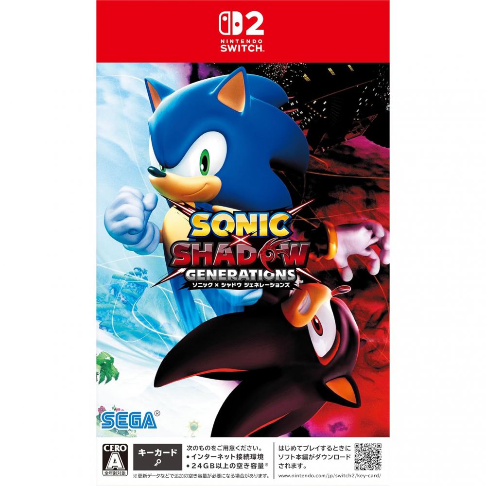 SONIC X SHADOW GENERATIONS