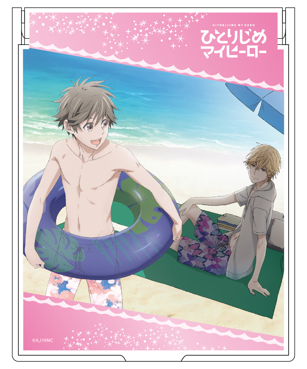 Hitorijime My Hero Mirror Hasekura Asaya Ooshiba Kensuke Beach Ver Set Of 2 Pieces ひとりじめマイヒーロー ミラー 支倉麻也 大柴健介 海水浴ver Anime Goods Candy Toys Trading Figures