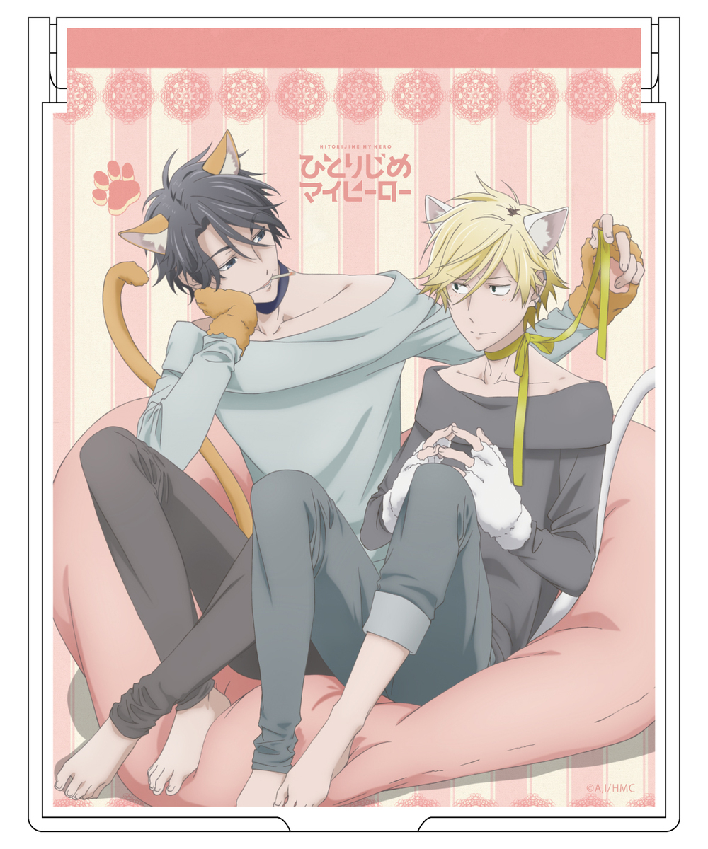 Hitorijime My Hero Mirror Ooshiba Kousuke Setagawa Masahiro Nekomimi Ver Set Of 2 Pieces ひとりじめマイヒーロー ミラー 大柴康介 勢多川正広 猫耳ver Anime Goods Candy Toys Trading Figures