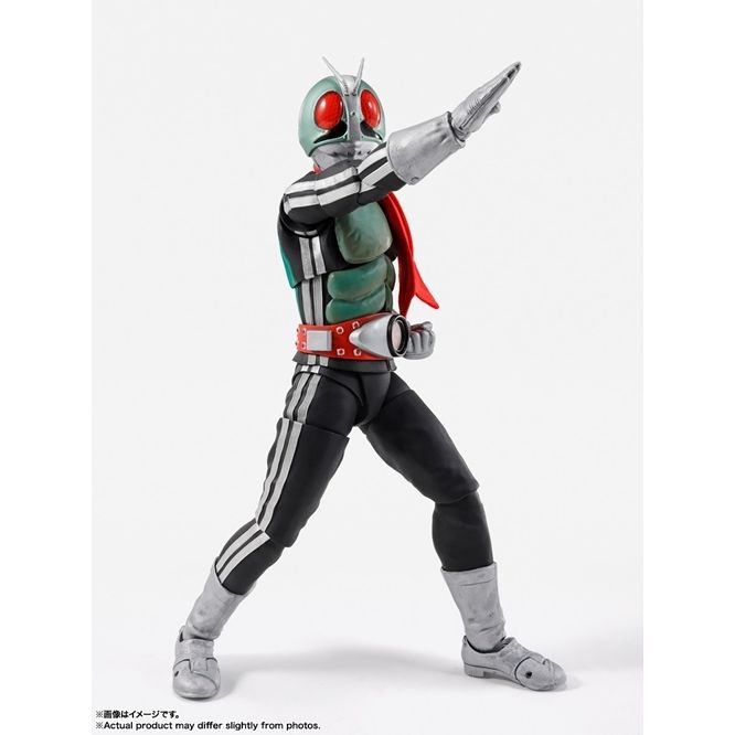 S.H.Figuarts (Shinkocchou Seihou) New Kamen Rider 1 Eikou no Showa Rider Edition (w/First Press Limited Base)