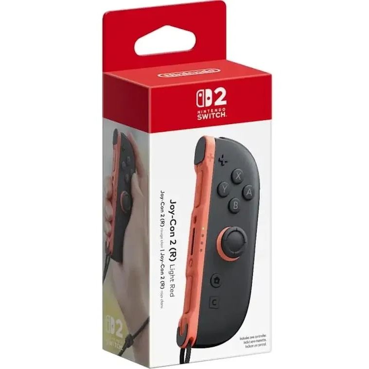 Nintendo Switch 2 Joy-Con Controller Right (Light Red)