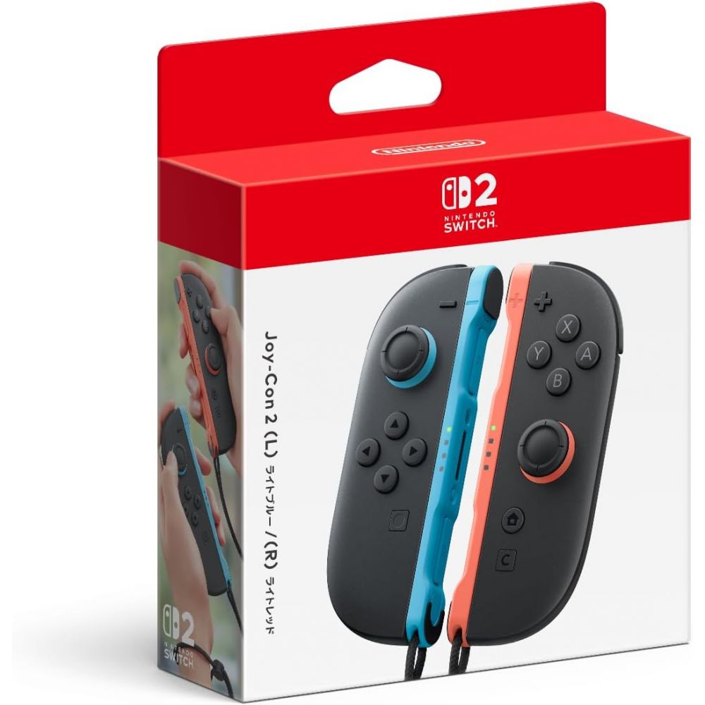 Nintendo Switch 2 Joy-Con Controllers (Light Blue/Light Red)