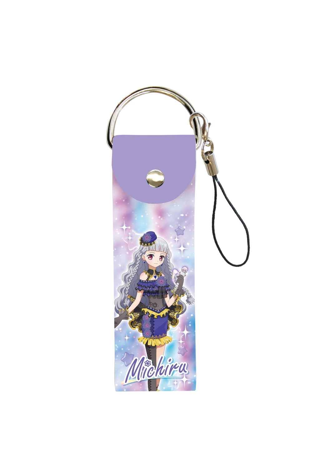 Big Leather Strap Idol Time Pripara 04 Kouda Michiru ビッグレザーストラップ アイドルタイムプリパラ 04 幸多みちる Anime Goods Key Holders Straps