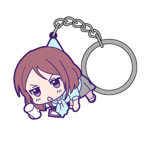 New Game Rin Toyama Tsumamare Key Ring New Game 遠山りん つままれキーホルダー Cospa Accessories Key Chain Strap