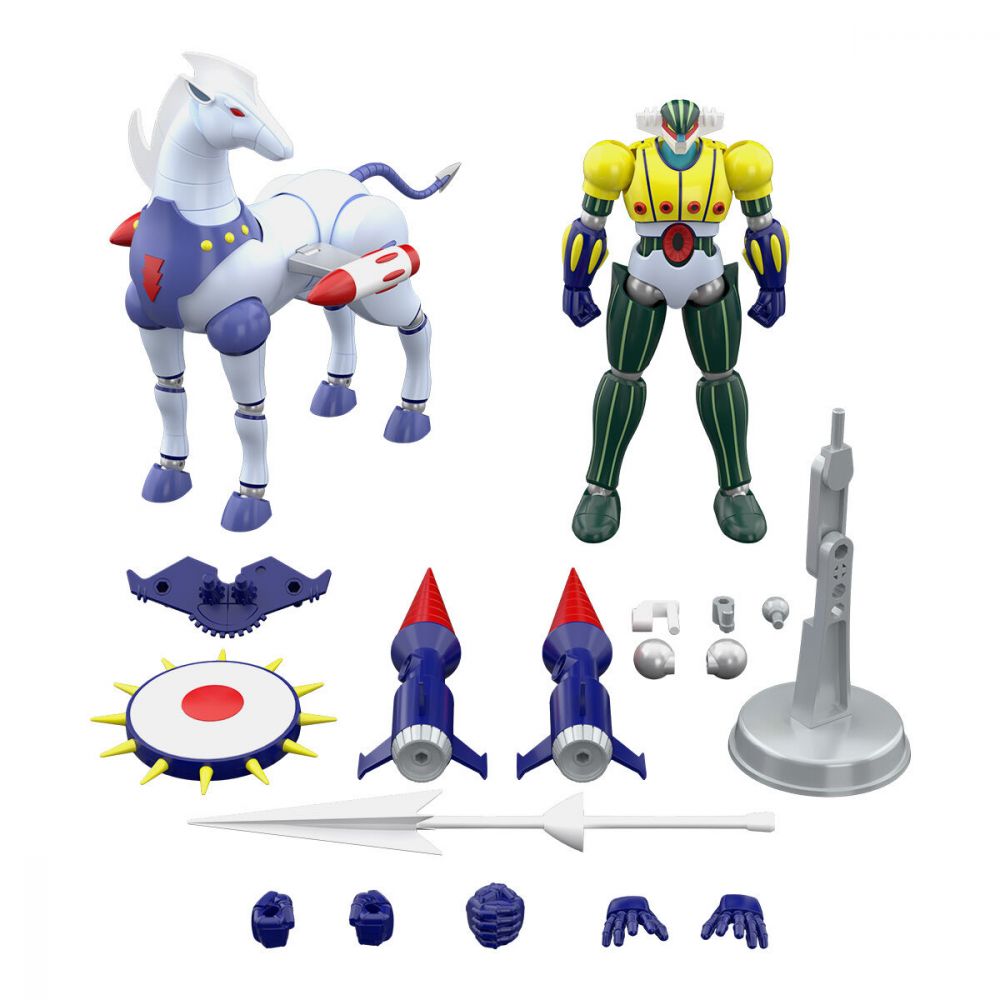 SMP [SHOKUGAN MODELING PROJECT] STEEL JEEG THROUGH IN SET W/O GUM