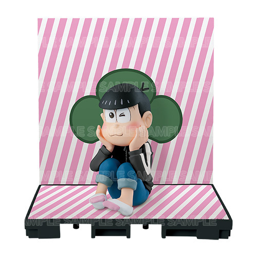 Osomatsu San Nadenade Mutsugo Vol 3 Black Jersey Ver Todomatsu おそ松さん なでなで6つ子 Vol 3 黒ジャージver トド松 Figures Statue Figures Kuji Figures
