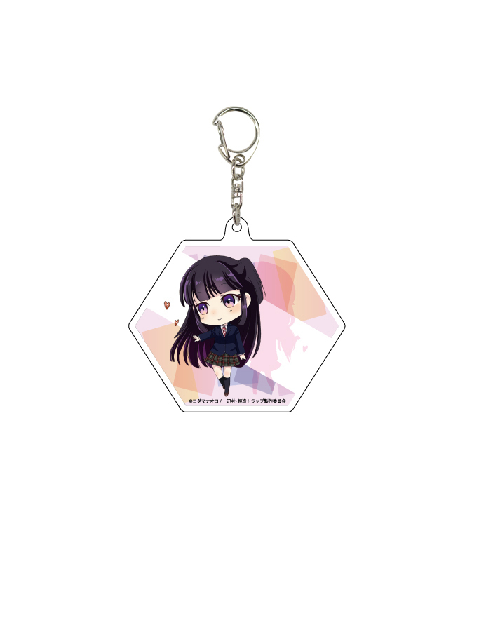 Acrylic Key Chain Hexagon Ntr Netsuzou Trap 02 Mizushina Hotaru 02 Set Of 2 Pieces アクリルキーホルダー 6角形 捏造トラップ Ntr 02 水科蛍02 Anime Goods Key Holders Straps