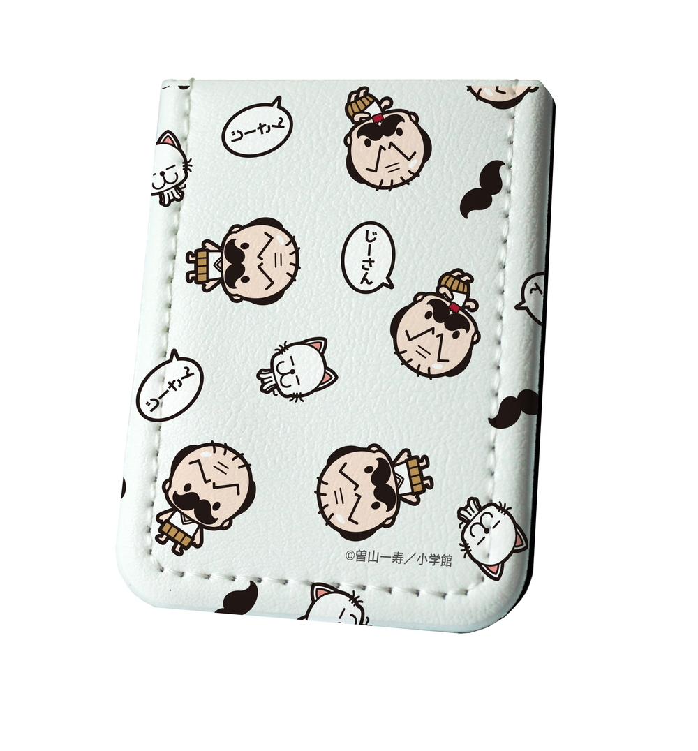 Leather Sticky Book Corocoro Comic X Sanrio 14 Grandpa Danger Set Of 3 Pieces レザーフセンブック コロコロコミック サンリオ 14 絶体絶命でんじゃらすじーさん Anime Goods Card Phone Accessories