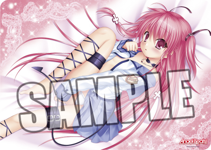 Character Rubber Mat Angelbeats Yui キャラクター万能ラバーマット Angelbeats ユイ