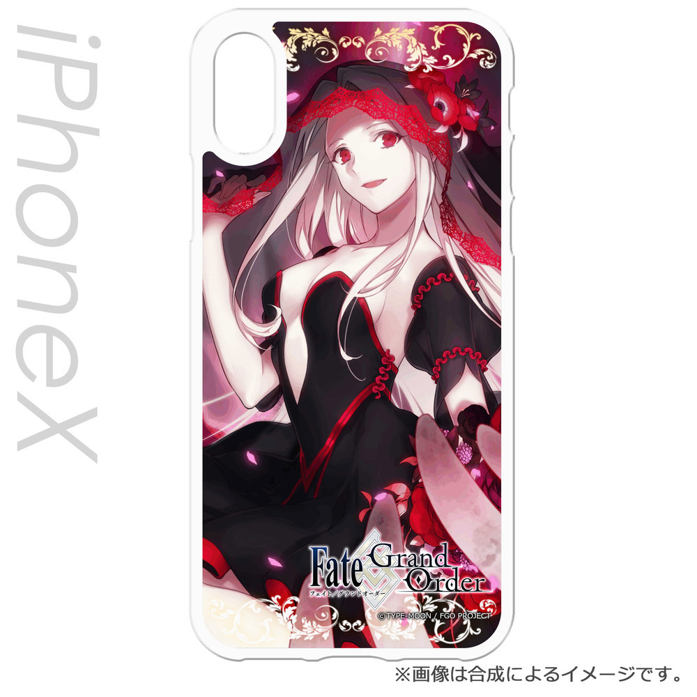 Fate Grand Order Iphonex Case The Black Grail Fate Grand Order Iphonexケース 黒の聖杯 Anime Goods Card Phone Accessories