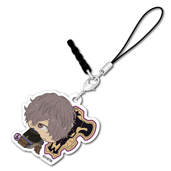 Black Clover Bocchi Kun Acrylic Charm Gauche Adlai Set Of 3 Pieces ブラッククローバー ボッチくんアクリルチャーム ゴーシュ アドレイ Anime Goods Key Holders Straps