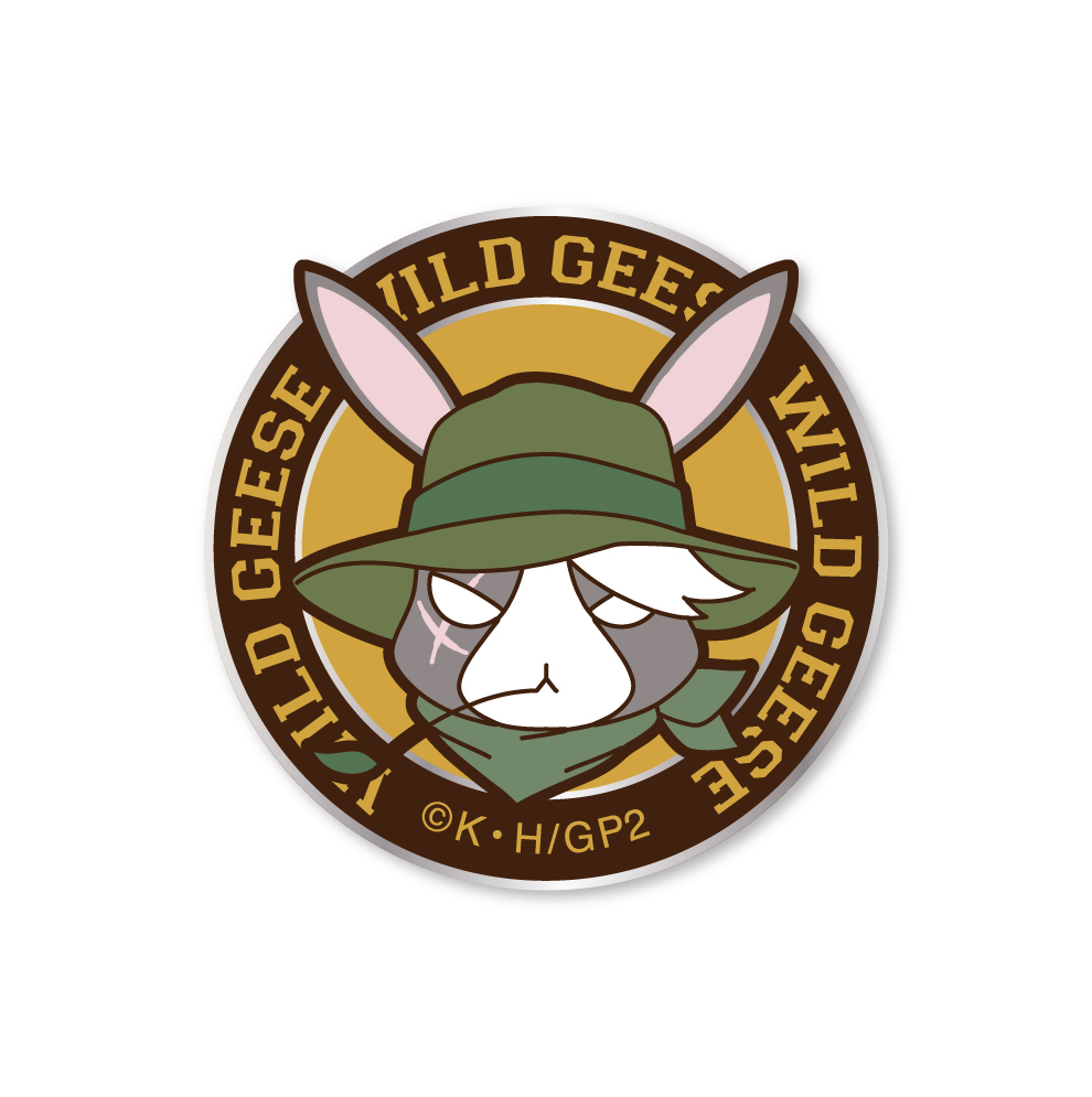 Gochumon Wa Usagi Desu Ka Dear My Sister Military Wild Geese Velcro Emblem ご注文はうさぎですか Dear My Sister ミリタリーワイルドギース ベルクロワッペン Anime Goods Commodity Goods Groceries