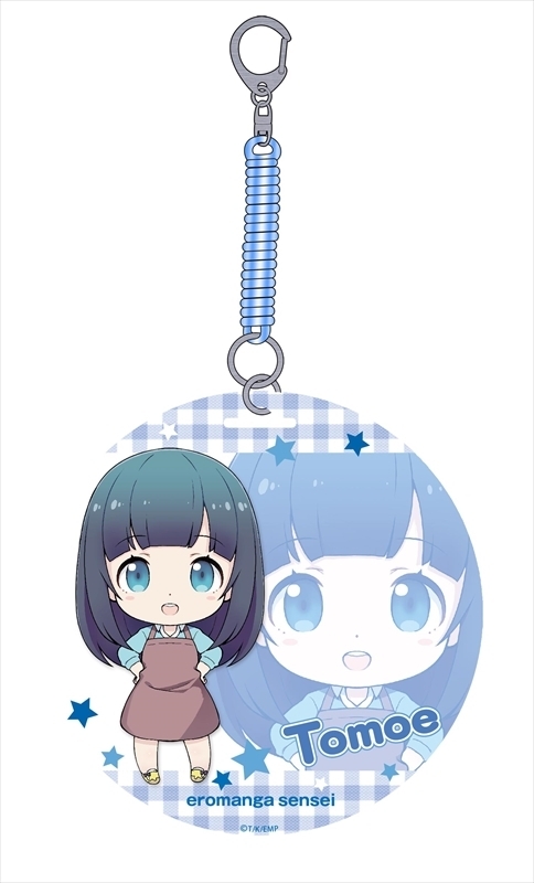 Ero Manga Sensei Round Pass Case Takasago Tomoe エロマンガ先生 円形パスケース 高砂智恵 Anime Goods Card Phone Accessories