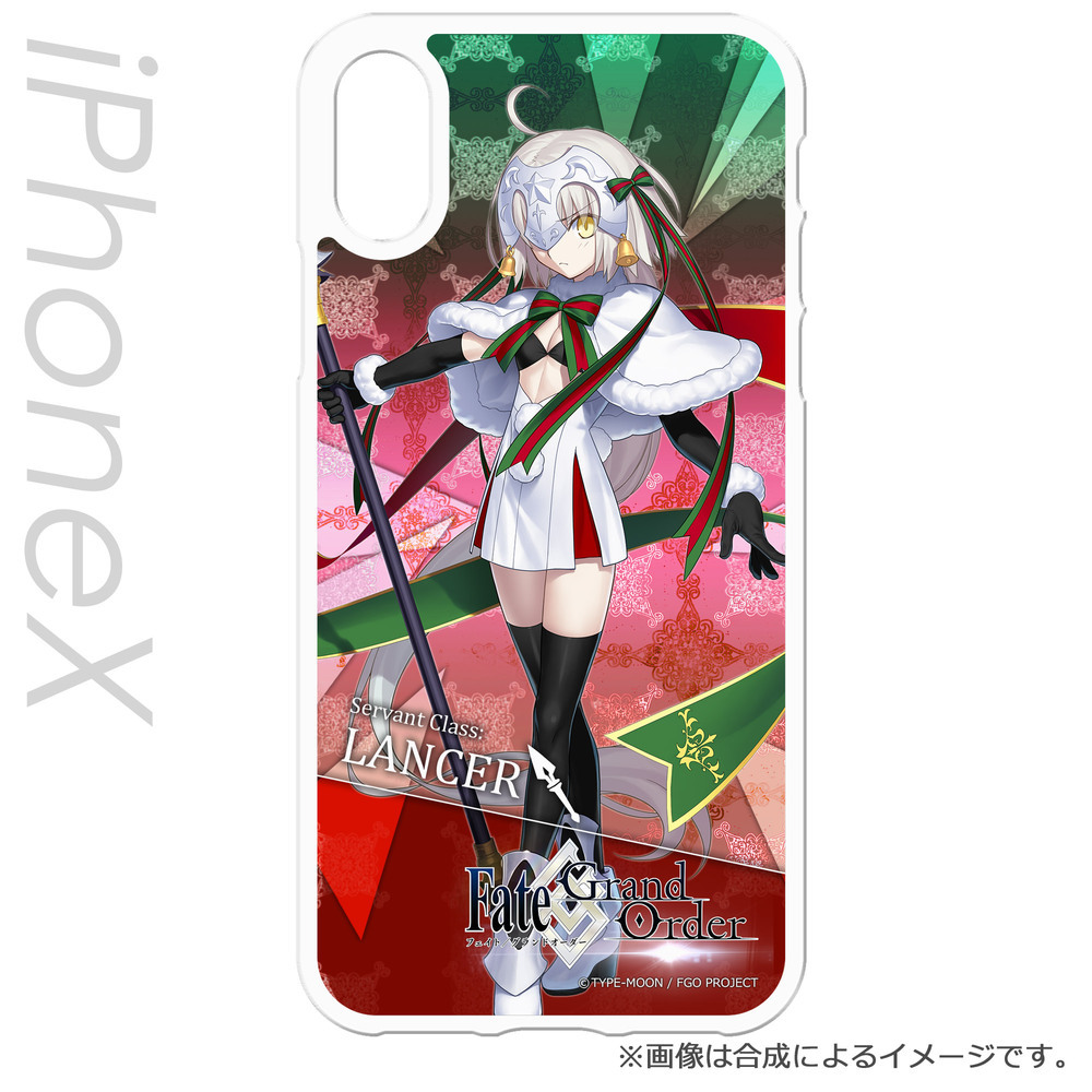 Fate Grand Order Iphonex Case Vol 4 Jeanne Darc Alter Santa Lily Fate Grand Order Iphonexケース 第4弾 ジャンヌ ダルク オルタ サンタ リリィ Anime Goods Card Phone Accessories