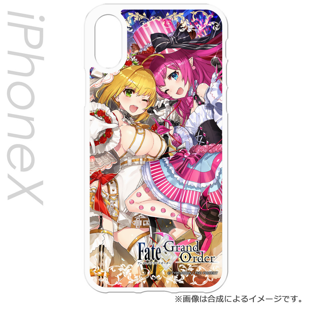 Fate Grand Order Iphonex Case Vol 4 Joint Recital Fate Grand Order Iphonexケース 第4弾 ジョイント リサイタル Anime Goods Card Phone Accessories