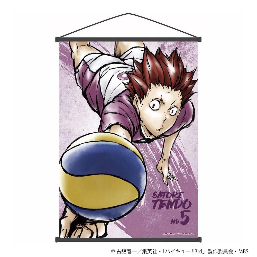 Haikyu Gekitou B2 Tapestry Tendo Satori ハイキュー 激闘 B2タペストリー 天童覚 Anime Goods Illustrations