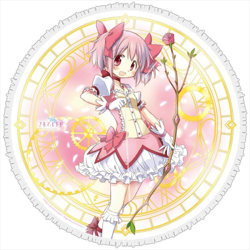 Magia Record Puella Magi Madoka Magica Side Story Round Towel Madoka ...