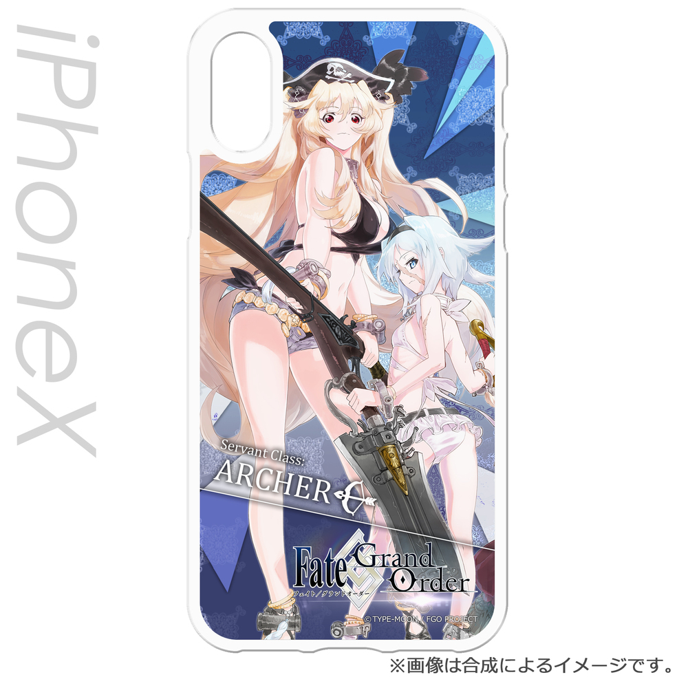 Fate Grand Order Iphonex Case Vol 3 Anne Bonny Mary Read Bow Fate Grand Order Iphonexケース 第3弾 アン ボニー メアリー リード 弓 Anime Goods Card Phone Accessories
