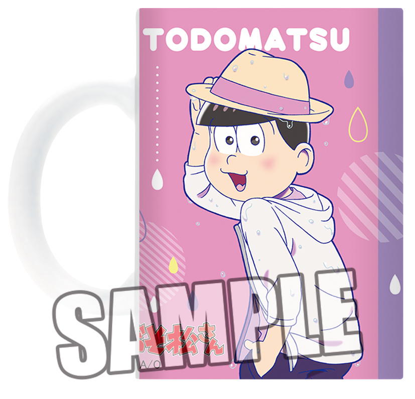 Osomatsu San Full Color Mug Rainy Day Ver Ichimatsu Jushimatsu Todomatsu おそ松さん フルカラーマグカップ 雨の日ver 一松 十四松 トド松