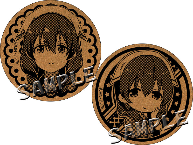 Blend S Cork Coaster Amano Miu Set Of 3 Pieces ブレンド S コルクコースター 天野美雨 Anime Goods Commodity Goods Groceries