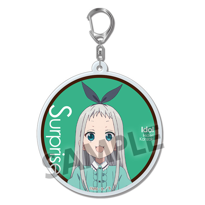 Blend S Acrylic Key Chain Kanzaki Hideri Set Of 3 Pieces ブレンド S アクリルキーホルダー 神崎ひでり Anime Goods Key Holders Straps