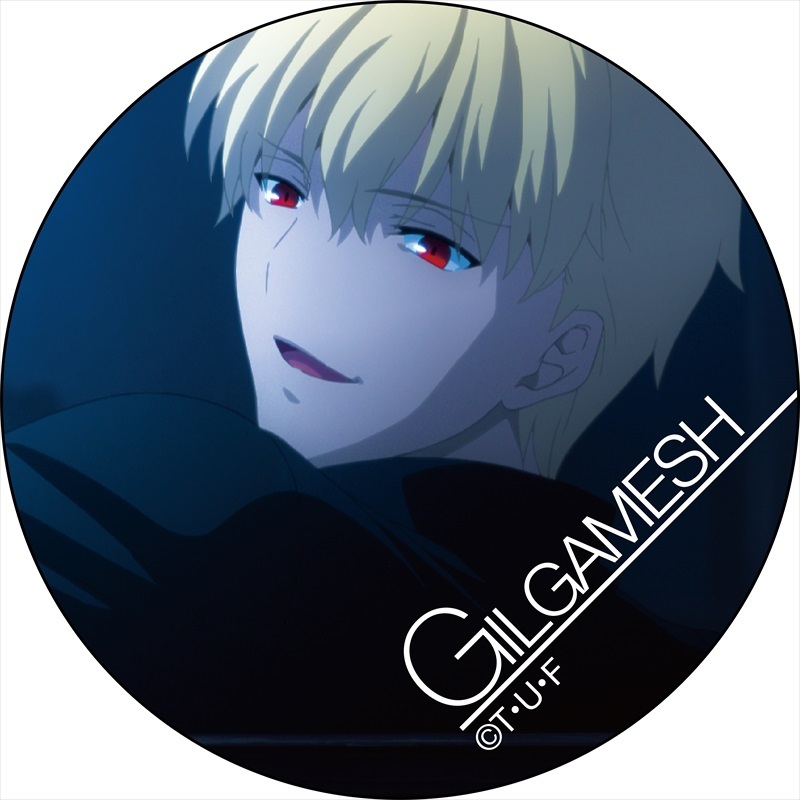 Fate Stay Night Heaven S Feel Polyca Badge Gilgamesh Set Of 3 Pieces 劇場版 Fate Stay Night Heaven S Feel ポリカバッジ ギルガメッシュ Anime Goods Badges