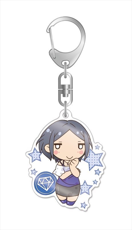 The Idolmaster Cinderella Girls Chimadol Acrylic Key Chain Hayami Kanade Saite Jewel Ver 2 Set Of 3 Pieces アイドルマスター シンデレラガールズ ちまドル アクリルキーホルダー 速水奏 咲いて Jewel Ver 2 Anime Goods Key