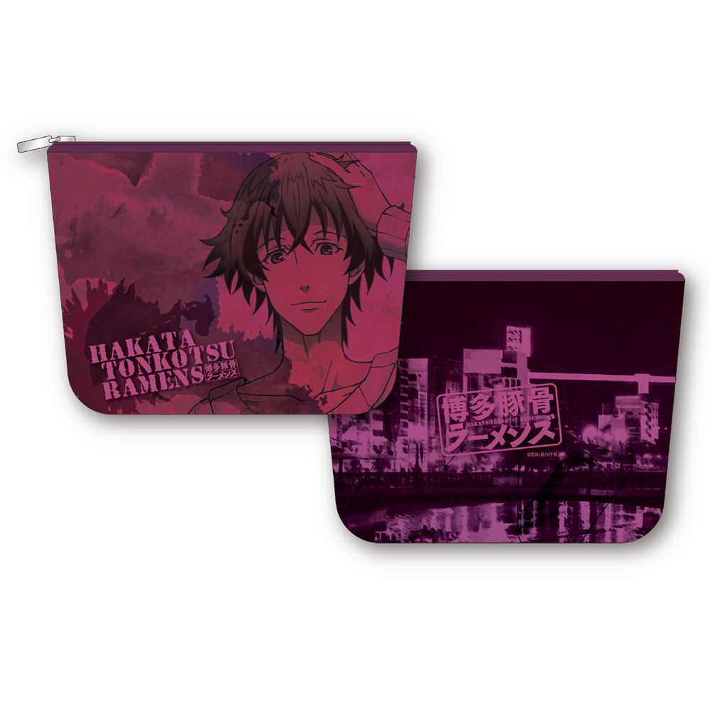 Hakata Tonkotsu Ramens Multi Pouch Banba Zenji 博多豚骨ラーメンズ マルチポーチ 馬場善治 Anime Goods Bags Accessories