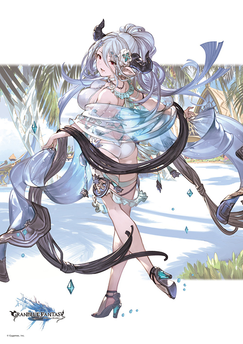 Granblue Fantasy Tapestry Izmir Swimwear Ver グランブルーファンタジー タペストリー イシュミール 水着ver Cospa Tapestry