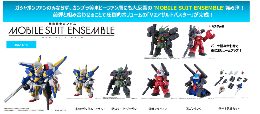 Gundam Mobile Suit Ensemble 06 Set Of 10 Pieces 機動戦士ガンダム Mobile Suit Ensemble 06 Anime Goods Candy Toys Trading Figures