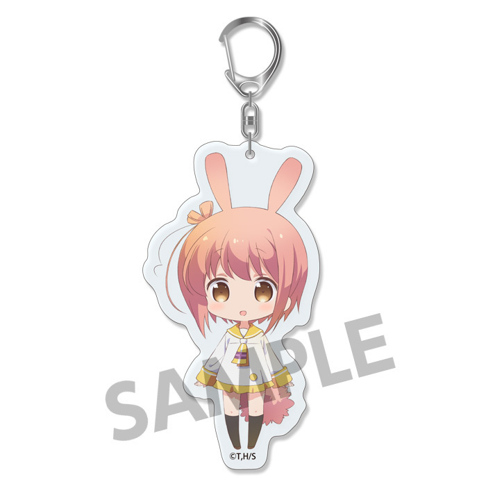 Slow Start Acrylic Key Chain Ichinose Hana Set Of 3 Pieces スロウスタート アクリルキーホルダー 一之瀬花名 Anime Goods Key Holders Straps