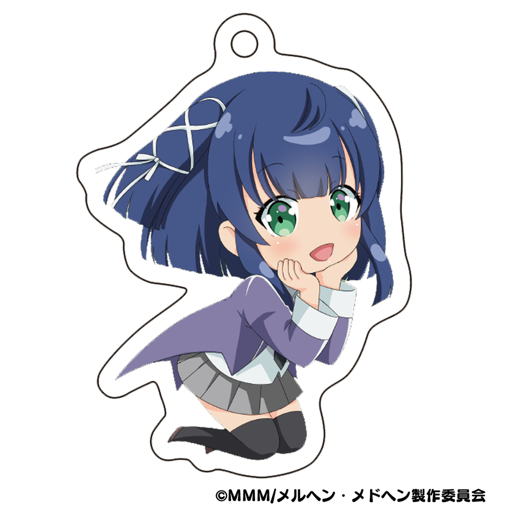 Marchen Madchen Deformed Acrylic Key Chain Kagimura Hazuki Set Of 3 Pieces メルヘン メドヘン デフォルメ アクリルキーホルダー 鍵村葉月 Anime Goods Key Holders Straps