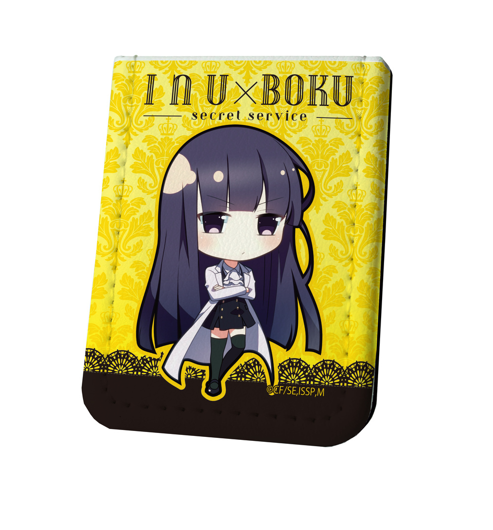 Leather Sticky Book Inu X Boku Ss 01 Shirakiin Ririchiyo Set Of 3 Pieces レザーフセンブック 妖狐 僕ss 01 白鬼院凜々蝶 Anime Goods Card Phone Accessories