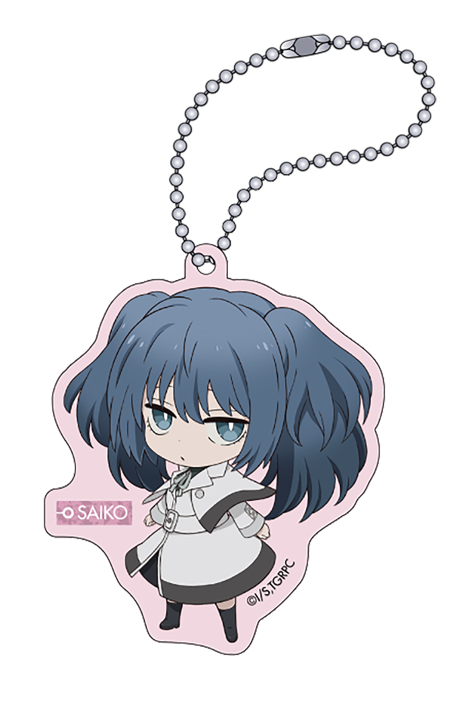 Tokyo Ghoul Re Acrylic Key Chain Yonebayashi Saiko Deformed Set Of 3 Pieces 東京喰種トーキョーグール Re アクリルキーホルダー 米林才子 デフォルメ Anime Goods Key Holders Straps