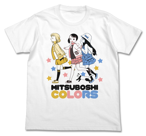 Mitsuboshi Colors Yui Sacchan Kotoha No T Shirt 三ツ星カラーズ 結衣 さっちゃん 琴葉のtシャツ White L Cospa T Shirt Sweat