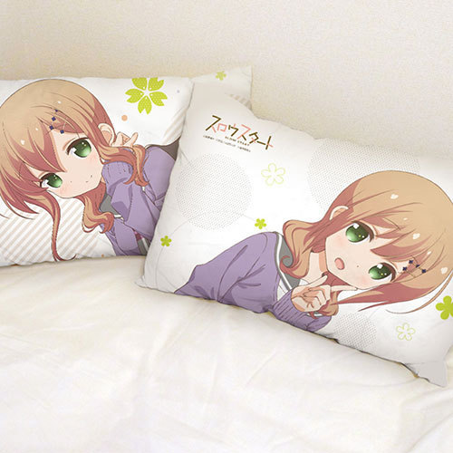 Slow Start Pillow Cover Tokura Eiko スロウスタート まくらカバー 十倉栄依子 Anime Goods Commodity Goods Groceries