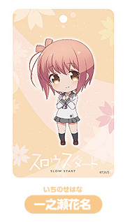 Nendoroid Plus Slow Start Acrylic Pass Case Ichinose Hana ねんどろいどぷらす スロウスタート アクリルパスケース 一之瀬花名 Anime Goods Card Phone Accessories