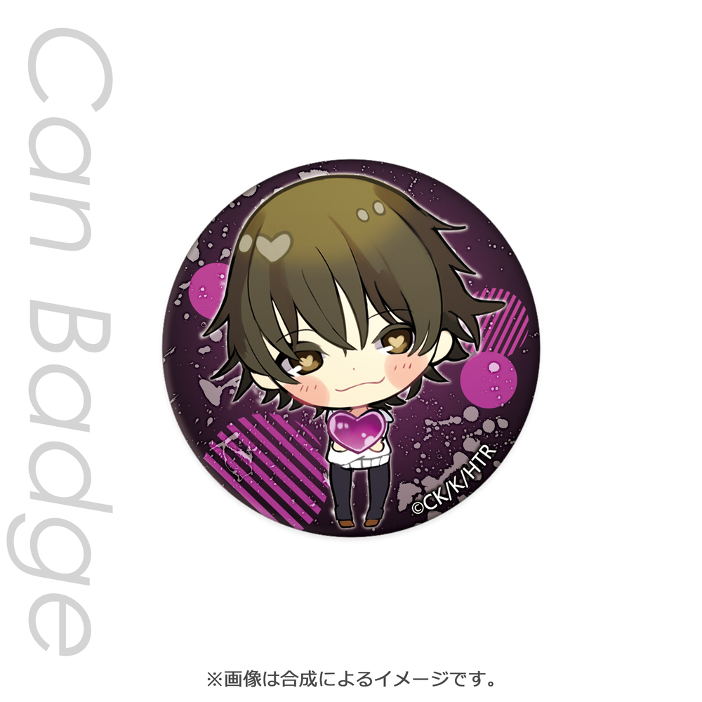 Hakata Tonkotsu Ramens Can Badge Banba Zenji Sd Set Of 3 Pieces 博多豚骨ラーメンズ ちょっと大きめ缶バッジ 馬場善治sd Anime Goods Badges