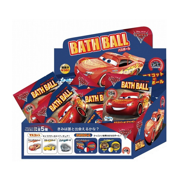 Cars 3 Bath Ball Dip 90 01 Set Of 24 Pieces カーズ3 バスボール Dip 90 01 Anime Goods Candy Toys Trading Figures