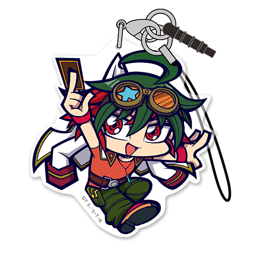 Yu Gi Oh Arc V Yuya Sakaki Acrylic Tsumamare Strap 遊 戯 王arc 榊遊矢 アクリルつままれストラップ Cospa Key Chain Strap